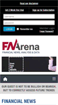 Mobile Screenshot of fnarena.com